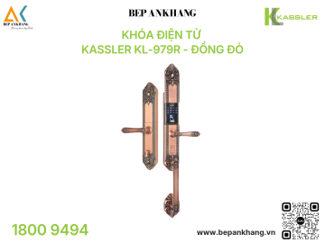 Khóa điện tử Kassler KL-979R - ĐỒNG ĐỎ
